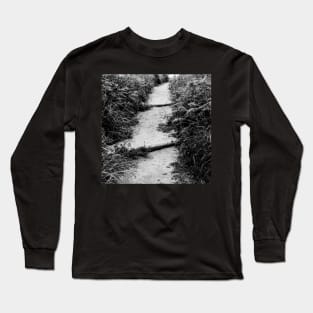 Dirt path between the tall grass Long Sleeve T-Shirt